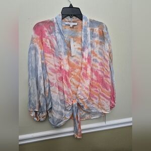 Young FABULOUS & BROKE Tie-Dye Women's Top NWT SMALL
